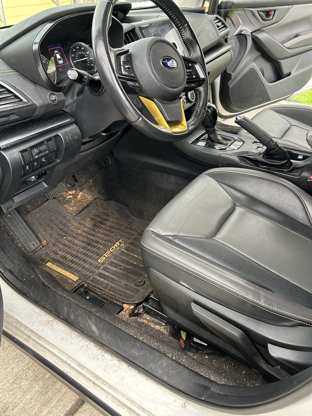 Subaru Sport — Full Interior Detail - before